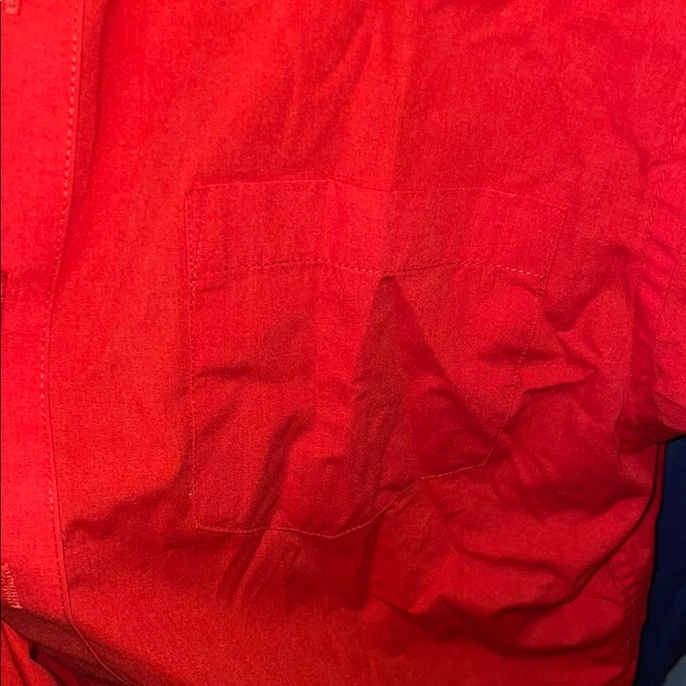 Red Button Down Shirt for Kids by Berlioni - Picture 4 of 5